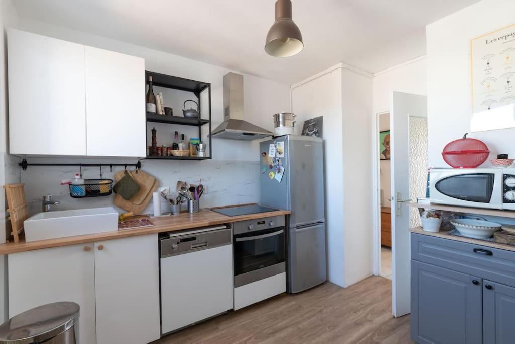 Cabana & Grand Appartement Cosy - Parking & Balcon Вільфранш-сюр-Сон Екстер'єр фото